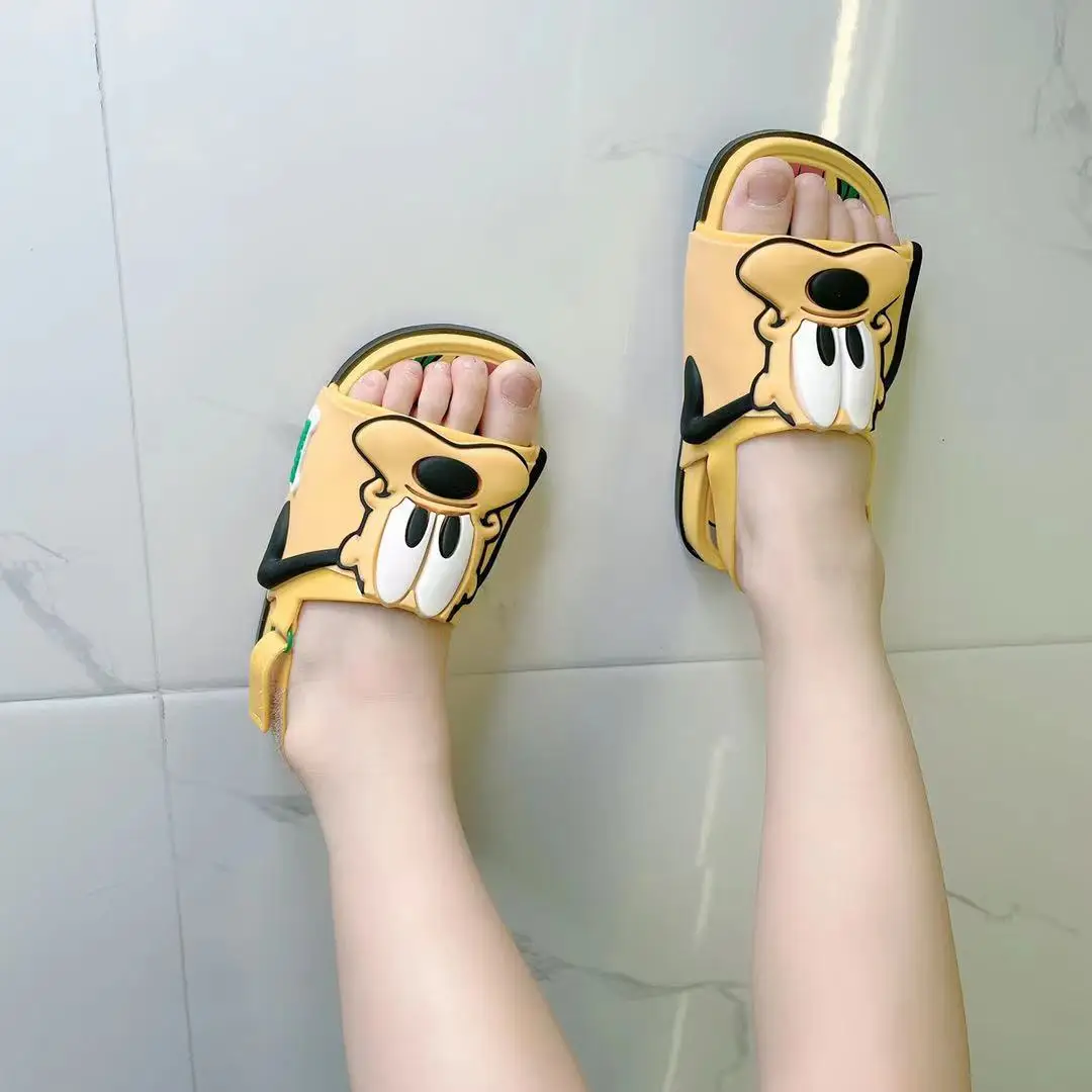 Сандалии принцессы с кристаллами для мальчиков и девочек, детские сандалии-желе с мягкой нескользящей подошвой