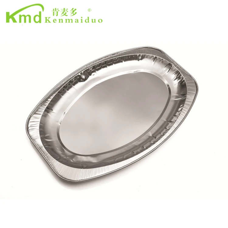 Aluminum Embossing Foil Plate for Mid-east food serving