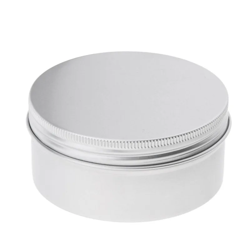 factory Free sample 6 colors Custom Logo Aluminum Jar , Round Aluminum Can , metal Aluminium cosmetic jar cans