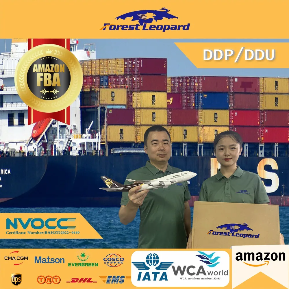 Sea Freight Forwarder From China To USA UK Australia United Kingdom Europe America DDP FBA  Shipping