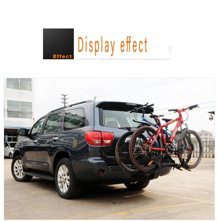 REALMAXS Carrying 2-3 Factory Price bike rack car tow ballbicycle racks Hitch Bike Mount Rack