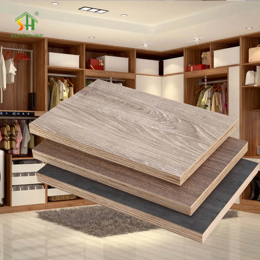 New Arrivals Quality Certification Smooth Surface Melamine Plywood 18Mm For Furniture Manufacturing