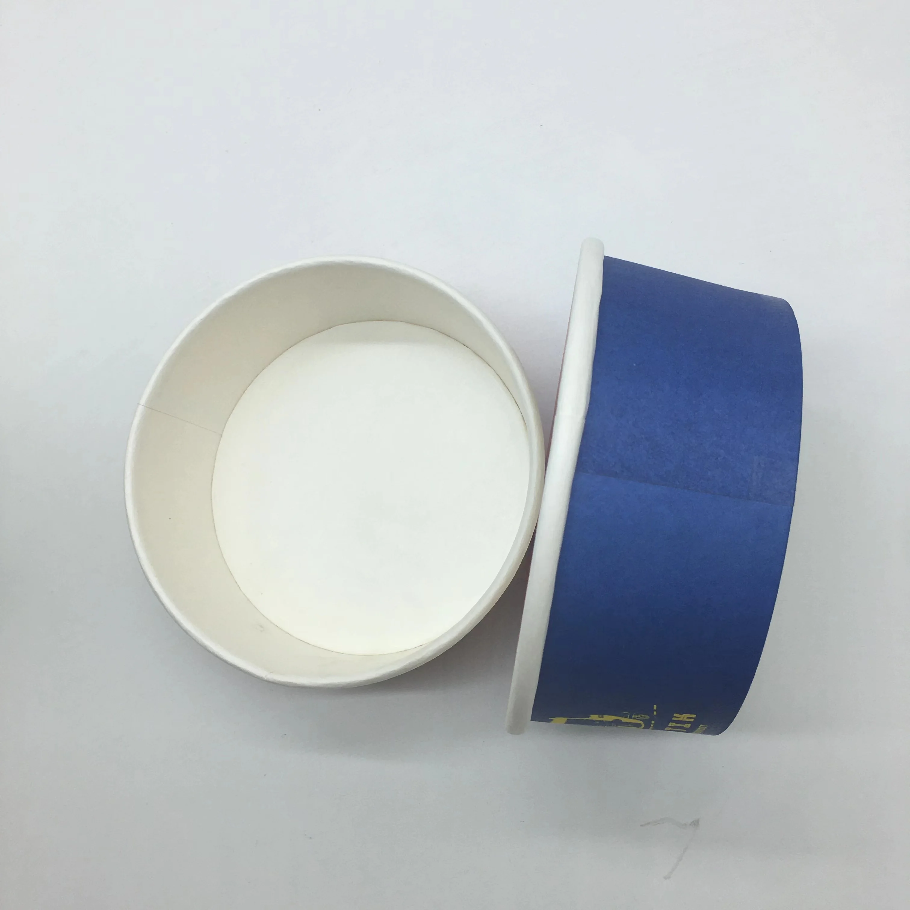 500 ml disposable food container brown kraft paper bowl soup salad bowl with paper lid for existing sale