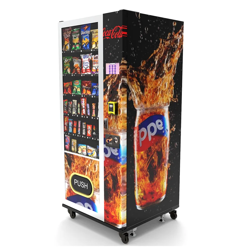 Electronic Touch Screen Vending Machine Pizza Vending Machines Made in China