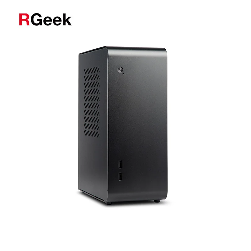 Алюминиевый корпус для игрового ПК RGeek U110 i5 9400F i3 9100F Mini ITX