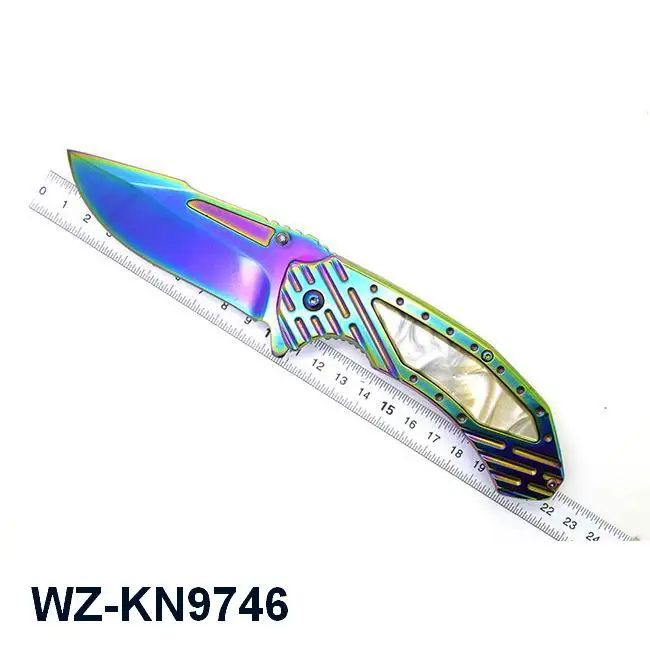 good quality material type professional camping survival folding stainless steel pocket knife