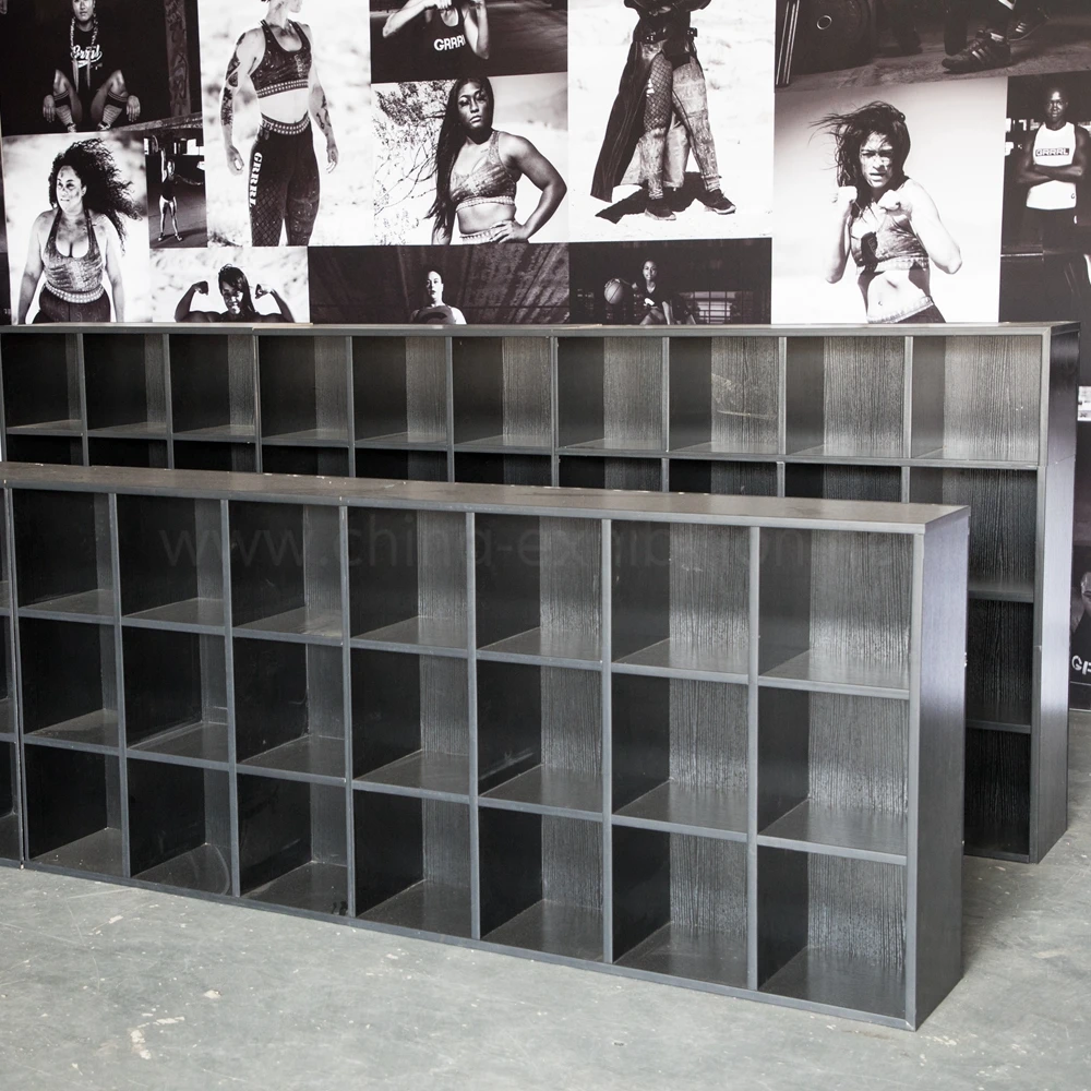 
Hot sale Show Clothes Product Customized Service For Textile Booth Fashion Exhibition Stand Design 