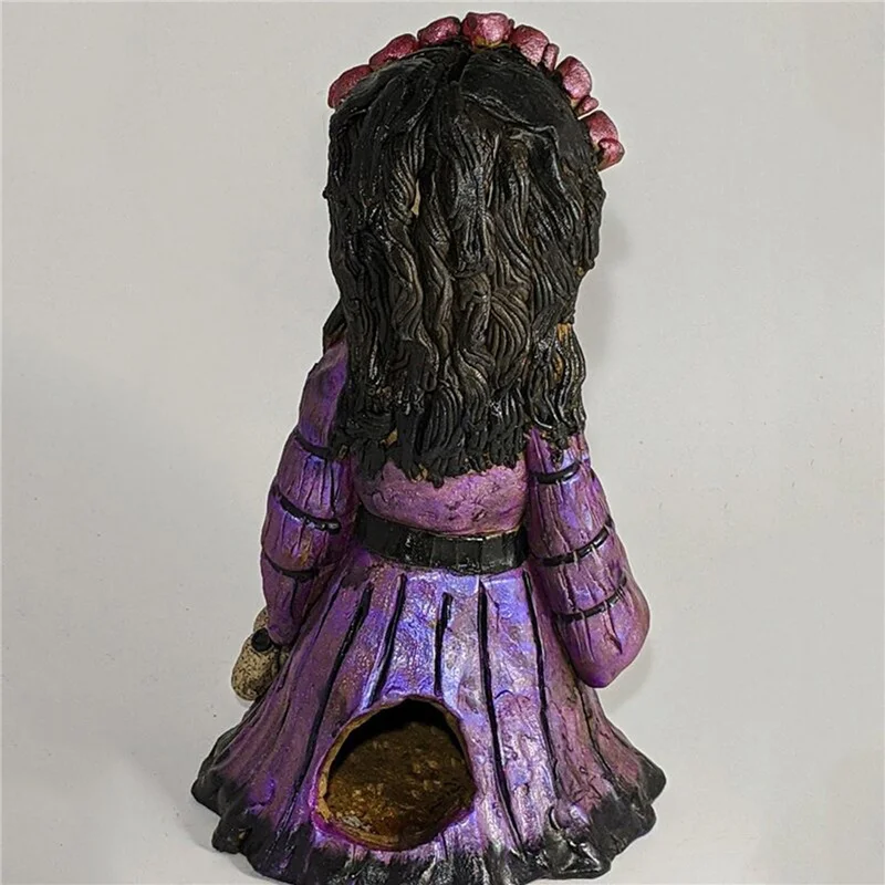 Incense Burner New Voodoo Doll Cone Incense Burner Back Flow Arabic luxury Resin Ornament Craft for Yoga Incense Burner Holder