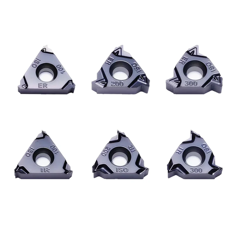 CNC lathe Cutting Tool Internal External thread carbide insert 11 22 16ER 16IR  AG60 AG55  1.5 2 2.5 3  pitch Turning insert