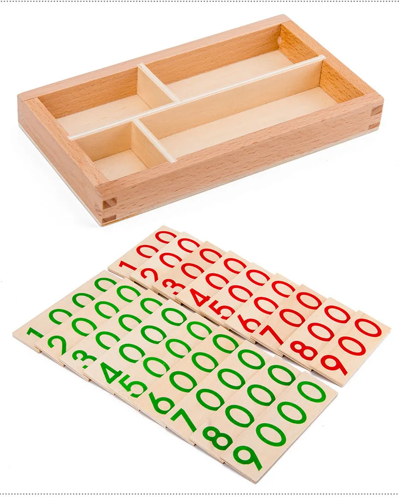 Manufacturers Direct Montessori Mathematics Education Teaching Aids Stamp Games Infant Teaching Aids