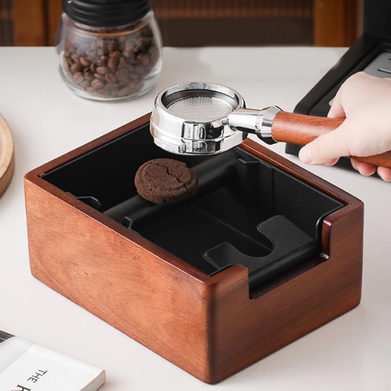 Grounds Knock Box Large Capacity Knock Box for Espresso Coffee Waste Box Container