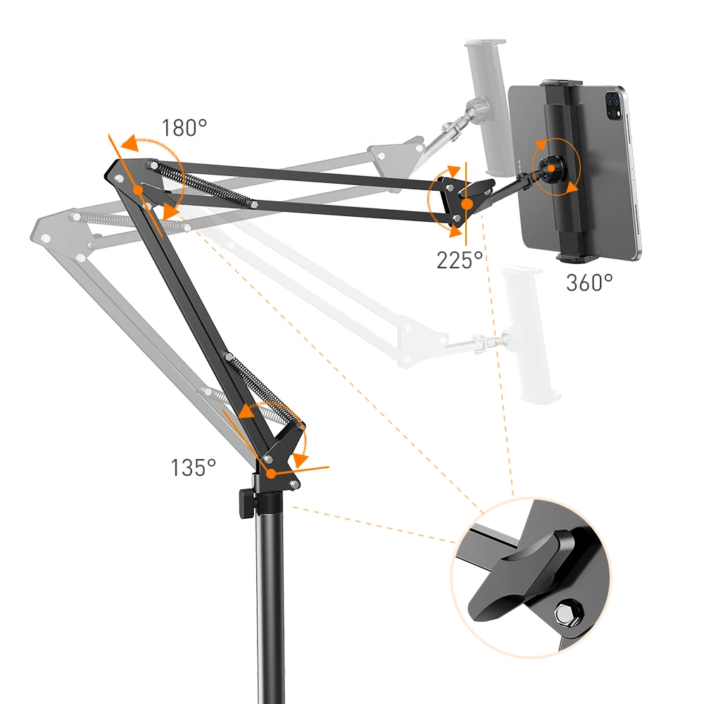 Hot Selling Metal Tablet Stand Android Tablet Stand Tablet Stand Holder Minimalistic For Ipad