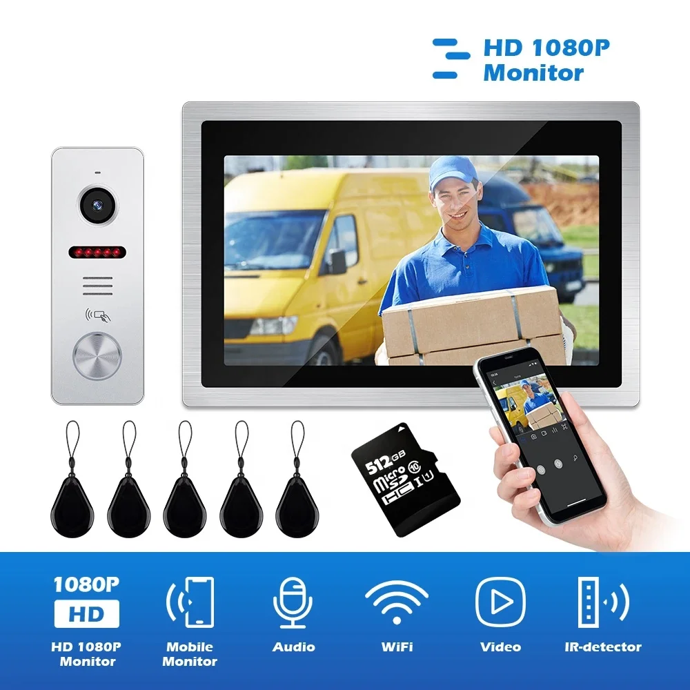 Commax Doorphone 4 Wire Building Video Door Phone Wireless Intercom