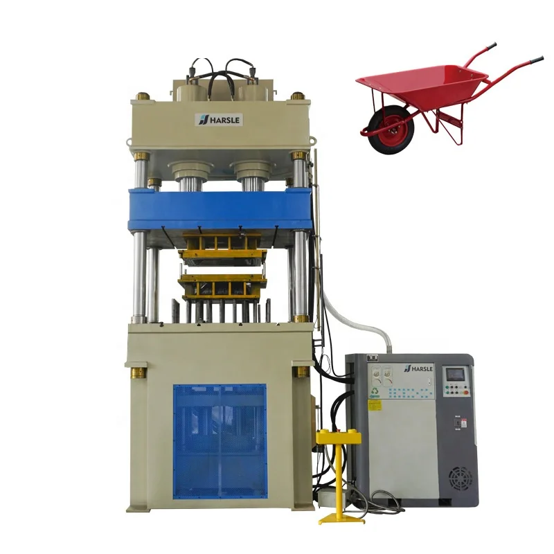 HARSLE 400 Ton big Hydraulic Press Supplier Wheelbarrow machine