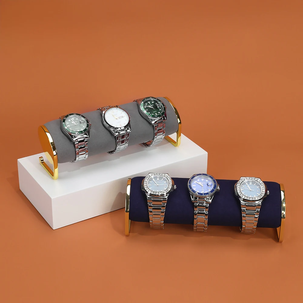 Fashion New Bracelet Bracelet Watch Shelf Beige White Watch Display Support Live Display Watch Display Rack Stands