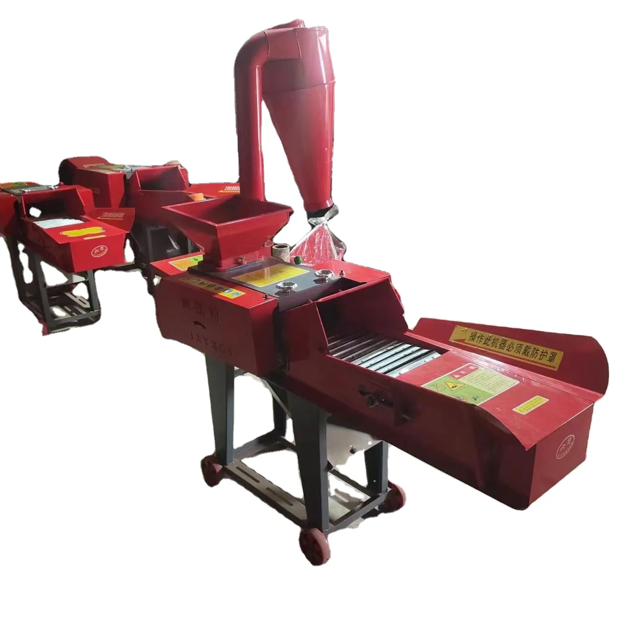 Grass crusher hay chopping straw crusher feed hammer mill grain grinder for animal feed