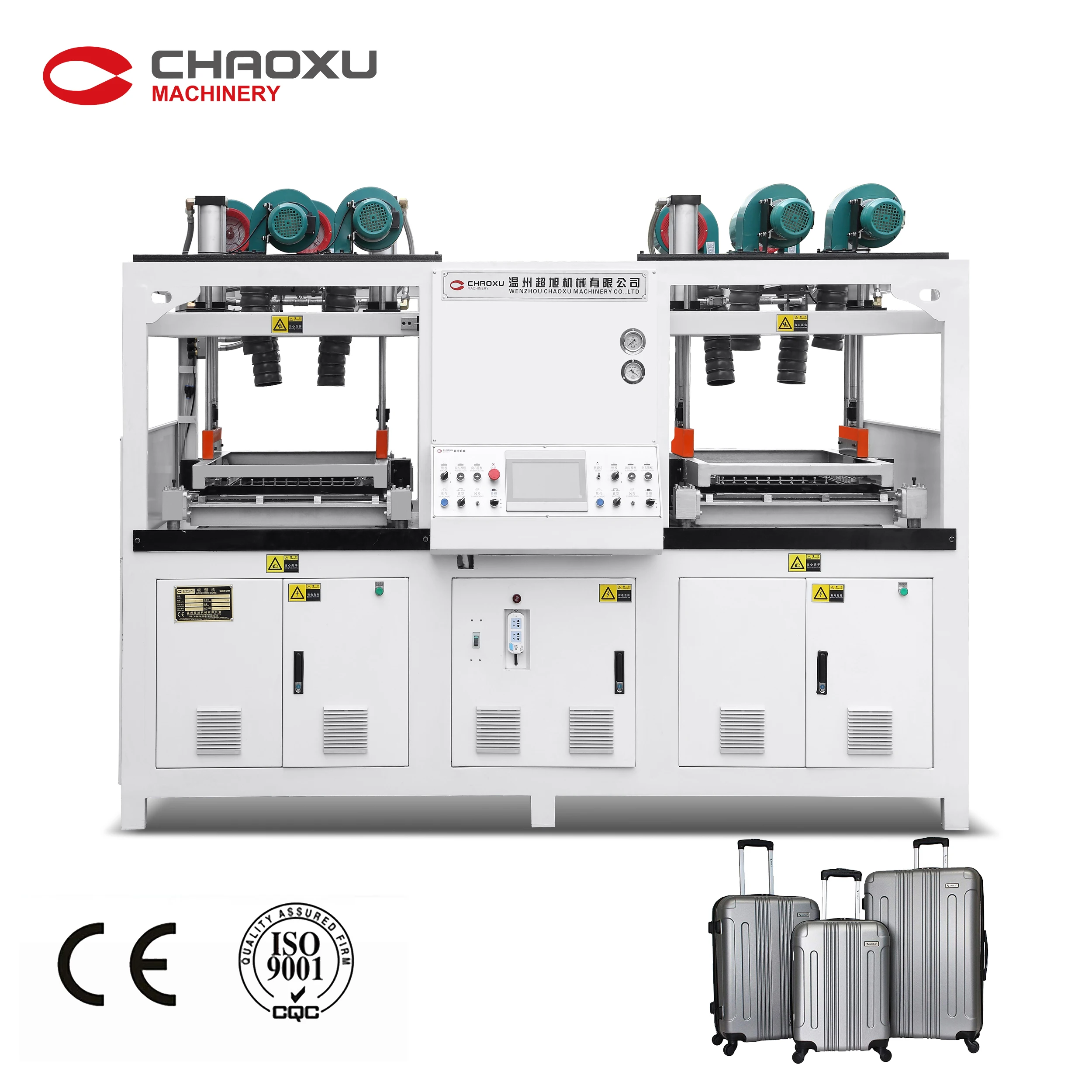Automatic Pc Abs Blister Plastic Suitcase Luggage Baggage Trolley Case Vacuum Forming Machine