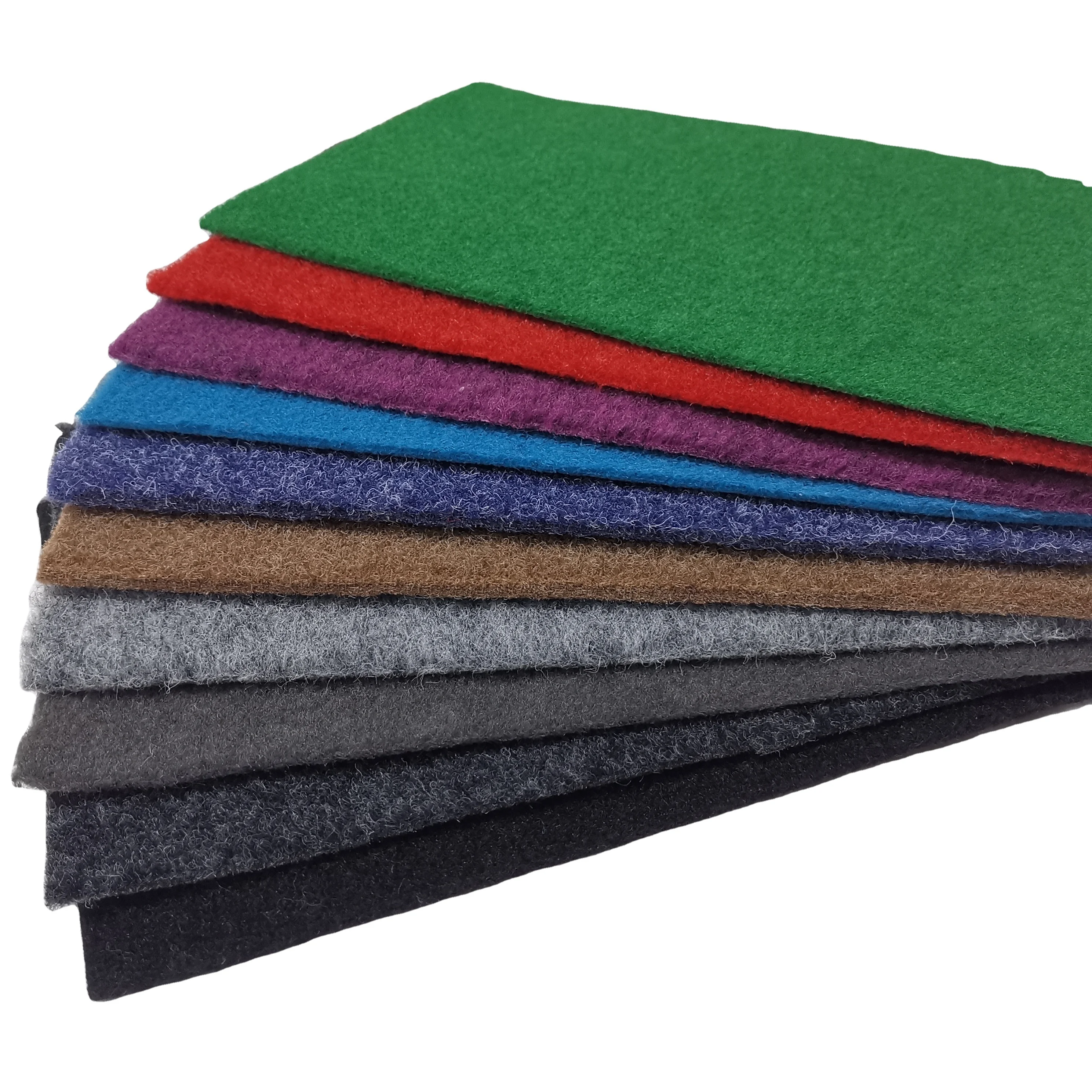 Cheaper commercial use aisle runner wedding soft polyester shaggy velour carpet outdoor advertising exhibition for staircase