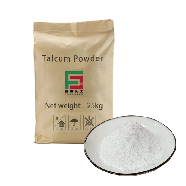 High whiteness Superfine Talc Powder Nano Talcum Powder With Talc Powder Free Sample