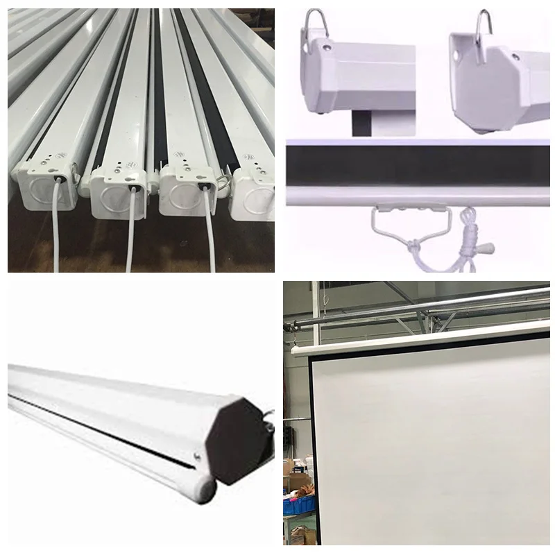 100 120 150 200 inch 16:9 4:3 home theater electric projector screen cinema screen alr motorized projection screen