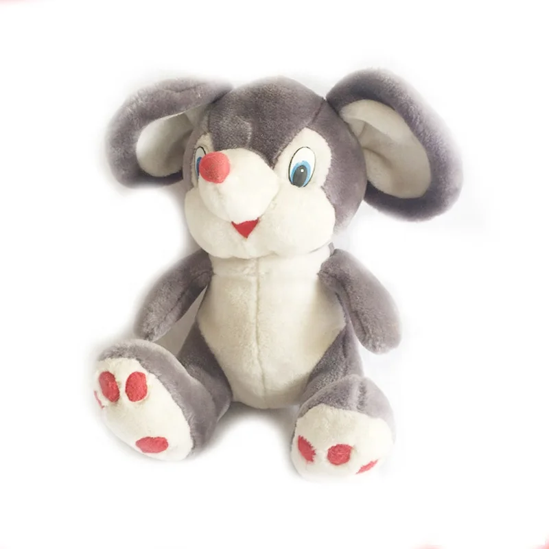 Customized minnie mouse plush toy soft animal mouse plush toy grey mouse plush toy