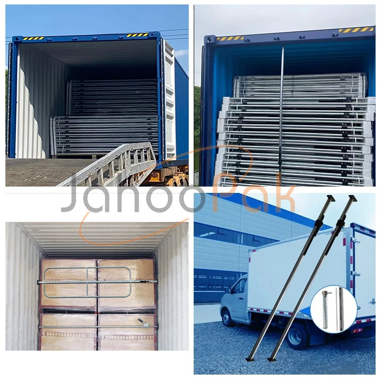 Adjustable 89'-104' for Logistics Container Load Securing Truck Cargo Control Bar