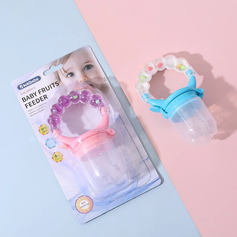 baby Baby feeder Bite Play Teeth Gel Molar Stick Silicone Baby Feeder for Infants and Toddlers for Fruit Eating and Teething