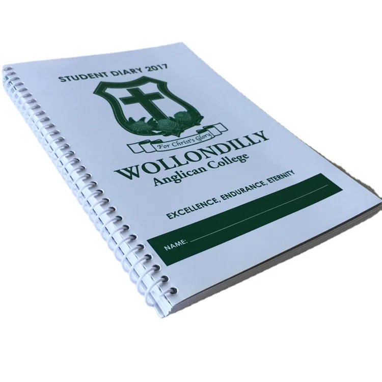 School Exercise Books / custom hardcover diary printing factory