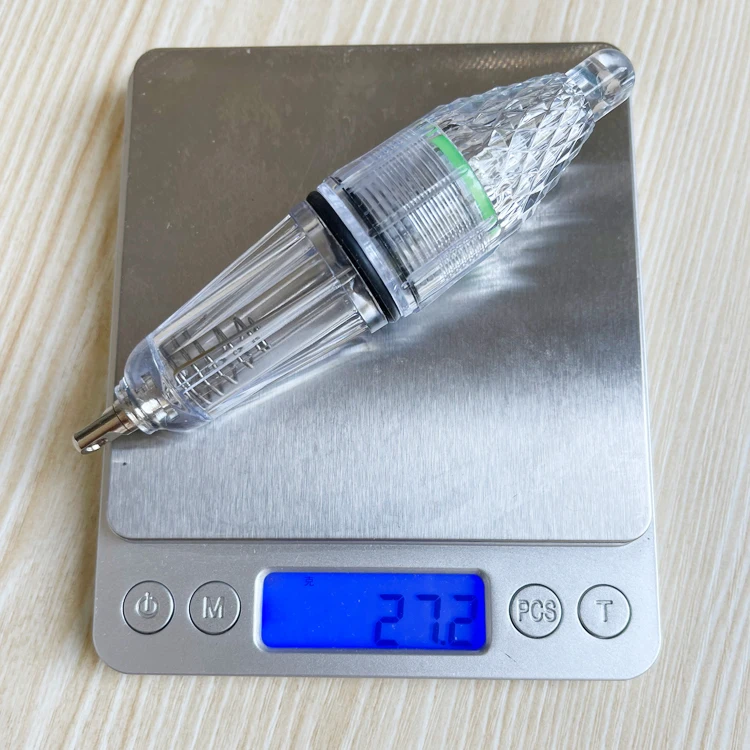 Светодиодная рыболовная приманка, темно-капля, светодиодная зеленая супер водонепроницаемая подводная лампа, рыбные инструменты, мигающие 7 видов цветов