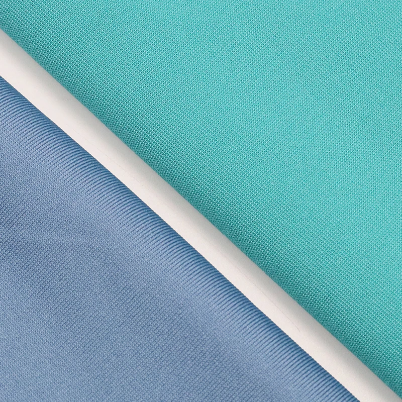 Gold Supplier Polyester 94% Spandex 6% Stretch Fabric Single sided Plain 100/20 Milk Silk Double Stretch Bra, Underwear Fabric