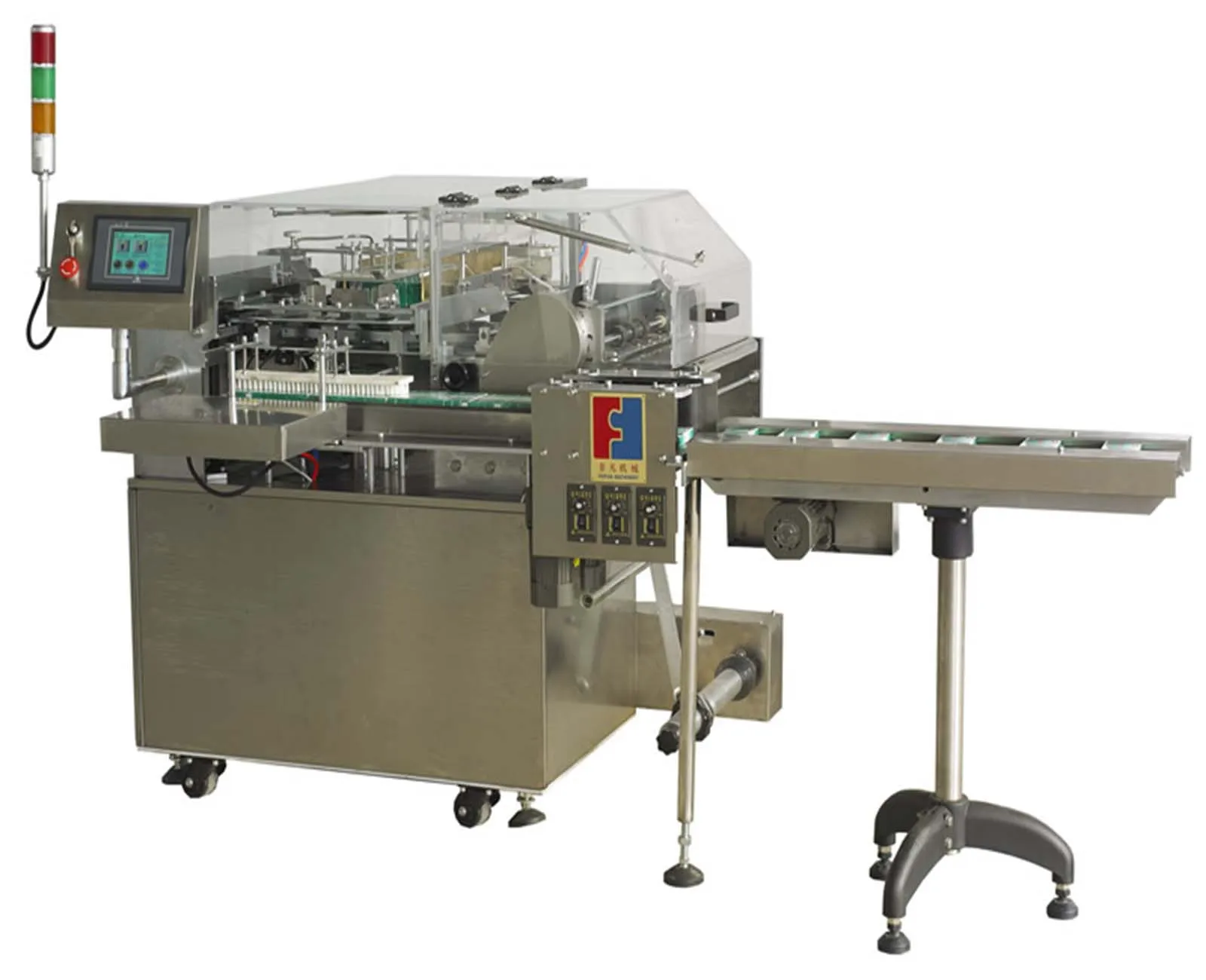 Automatic cigarette box  over wrapping machine /cigarette box wrapping machine/cigarette box cellophane wrapping machine
