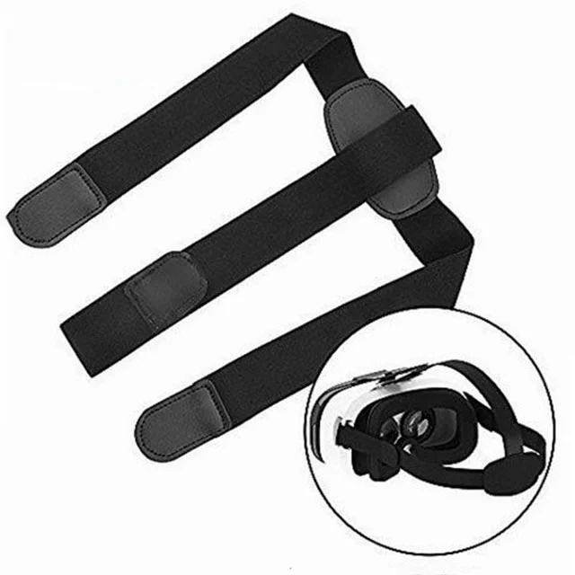 Factory Wholesale Custom Elastic 3D Glasses VR Hook And Loop Head Strap