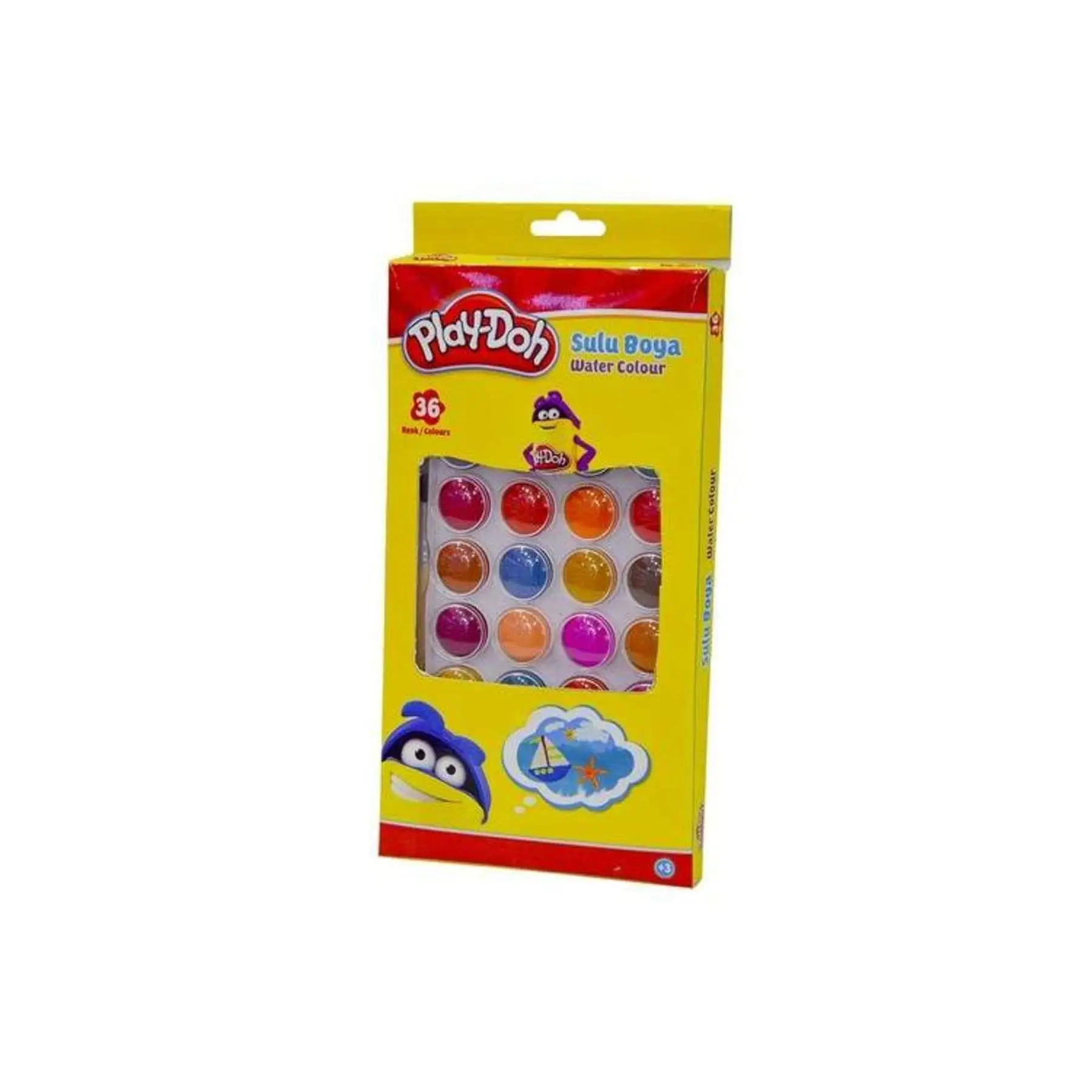 Акварель 36 цветов Play-doh Su010