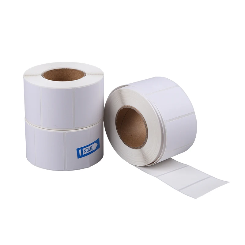 Thermal Transfer Stickers Peptides Waterproof Paper Logo Transfer Roll Product Bottle Thermal Product Label Sticker