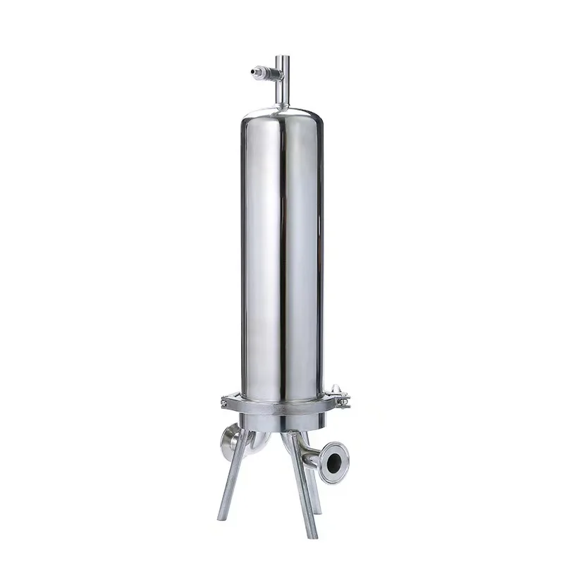 Food-Grade Stainless Steel 304/316 Micropore Precision Cartridge Filter Industrial Filtration Equipment for factory use