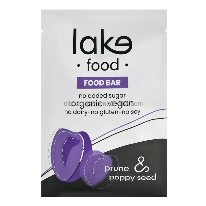 Custom Biodegradable Food Packaging Eco Friendly Bags Printed for Food Compostable Zip Bag Tea Stand Up Paper Pouch for Snacks