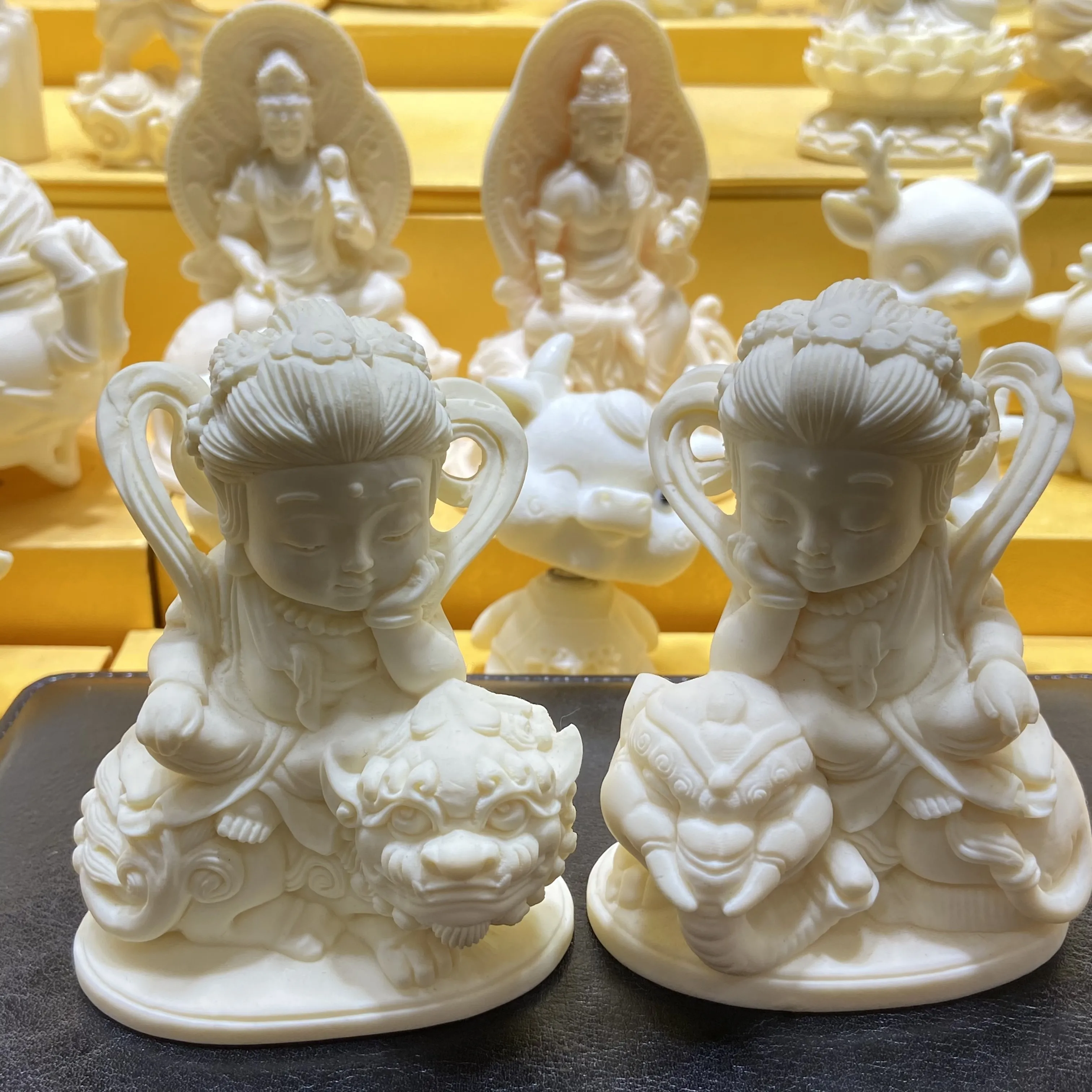 
Натуральный дуб, фрукты слоновой кости, ручная работа, трехмерные статуи, украшение для дома, подарки 