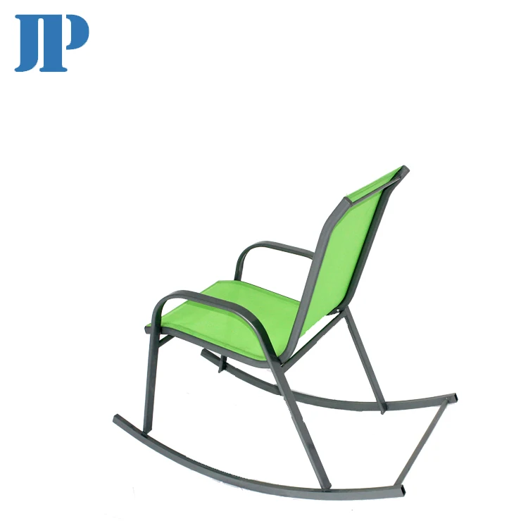 
Hot Selling Outdoor Garden Relaxing Recliner Lounge Sun Lounger Folding Metal Rocking Chair 