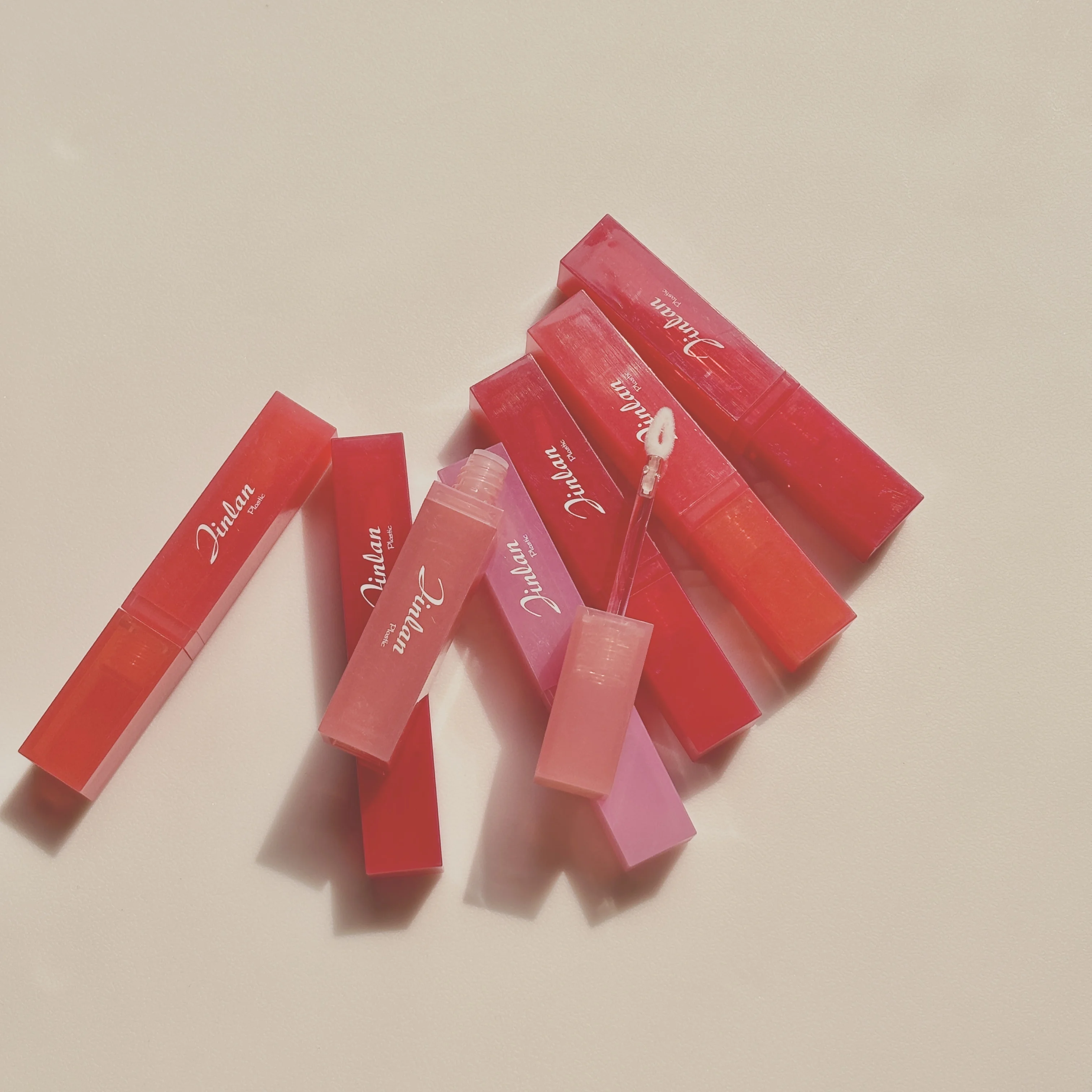 Jinlan Lip Gloss Containers Bottle Classy With Gloss Inside Custom Label For Lipgloss Tubes New Product Of 2024