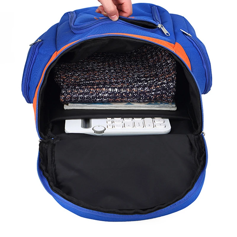 Wholesale Large Capacity Gym Team Backpack Custom Logo Pattern Basketball Bag Men Sport Football Basketball Backpack Low MOQ