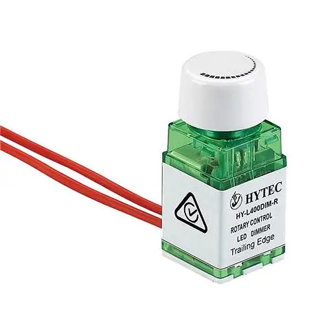 Long Service Life LED Knob Dimmer 0-100% Trailing Edge phase control for Optimal Dimming