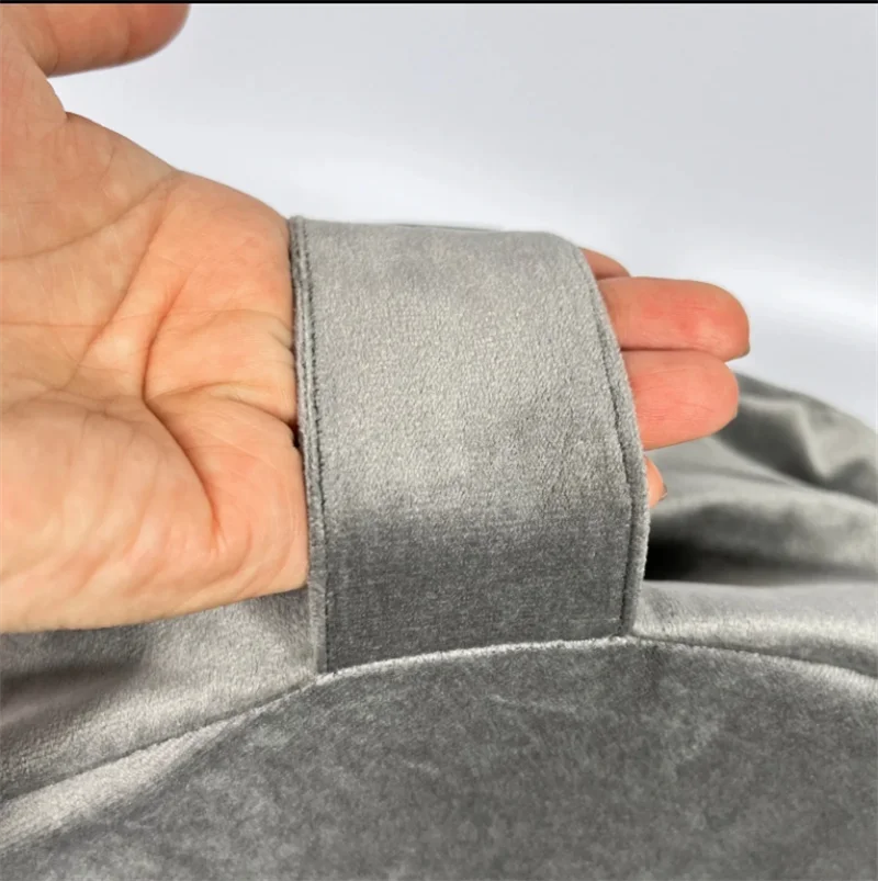 Crescent Velvet Zafu Zabuton Yoga Meditation Pillow Cushion Set Removable Covers