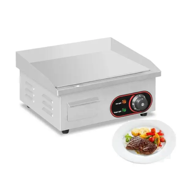 Commercial Flat Plate Electric Griddle Table Top Cast Iron Griddle Commercial Electric Griddle