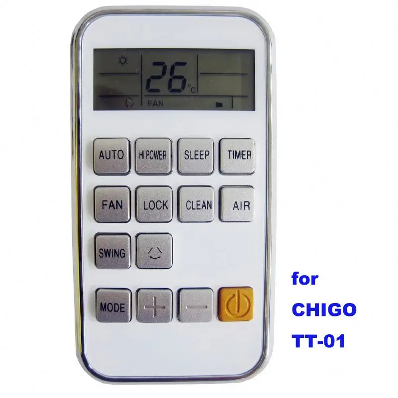 High Quality Universal A/C Remote Control for CHIGO TT-01 air conditioner remote control