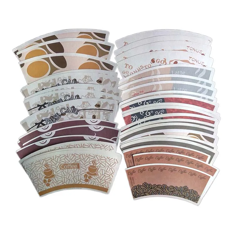 9oz Bamboo PE Coated Bond Paper Cup Waterproof Custom Printing Blank Stock with PE & PLA Coating for Drinkware and Fans