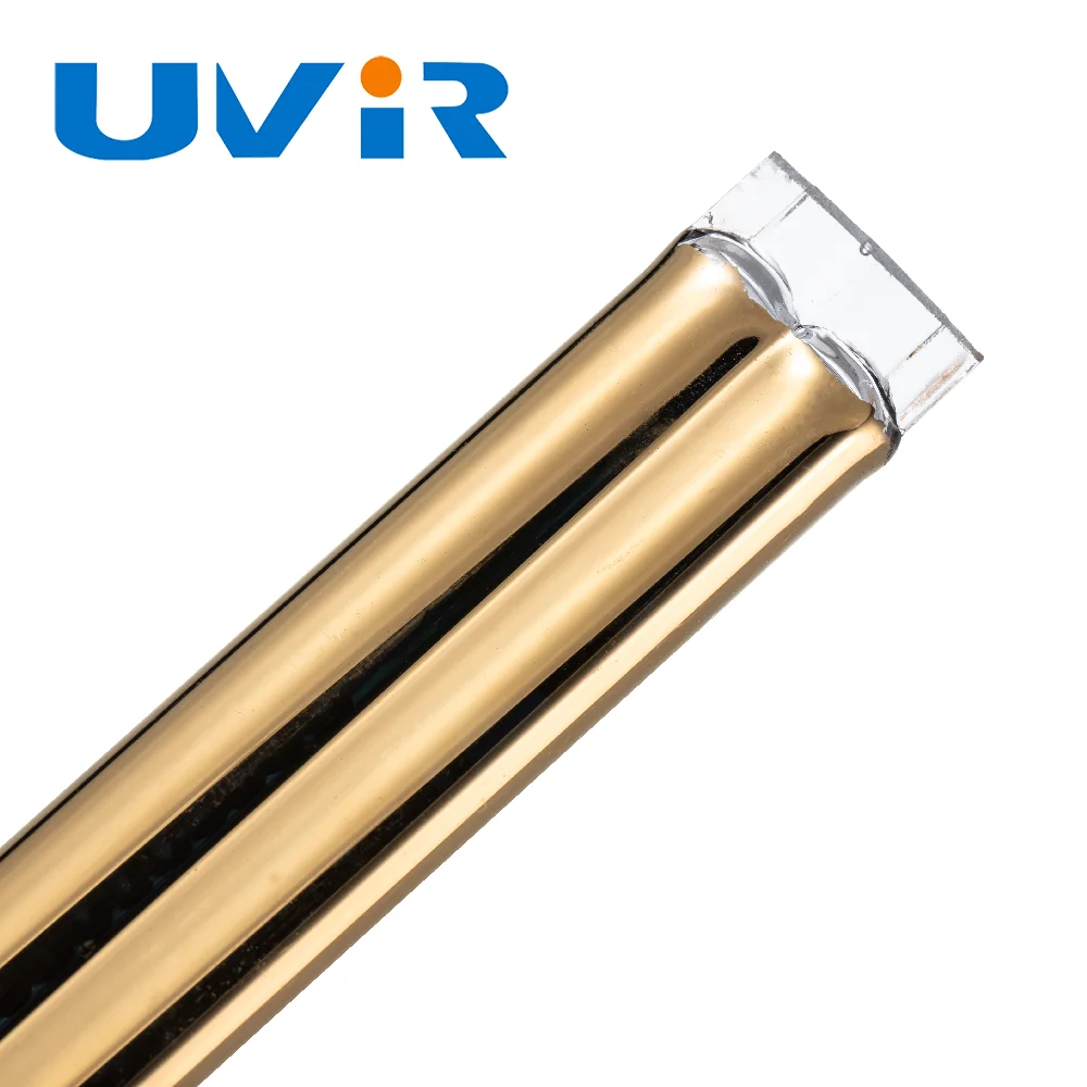 B Type Twin Tube 400V 7800W carbon Infrared Heating Lamp for Industrial heating