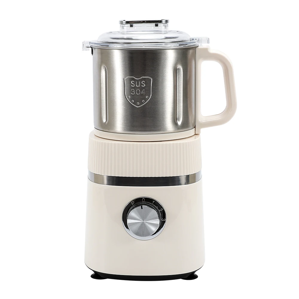 Multifunctional electric grinder blender stainless steel powder grinder coffee bean mill dry 500g ingredient food processor