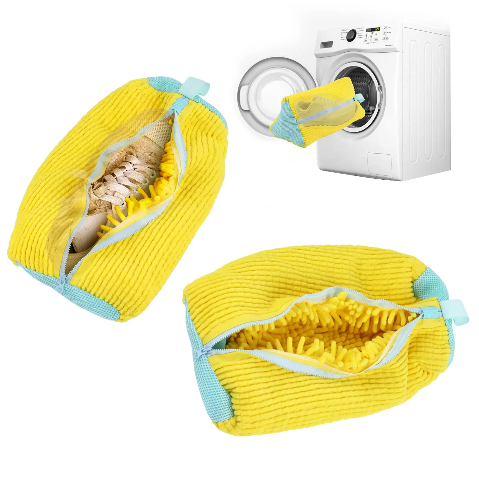 New Design Dryer & Machine Wash Bag for Shoes Mesh Laundry Wash Bag for Washing Machine Sneaker Cleaning Bag