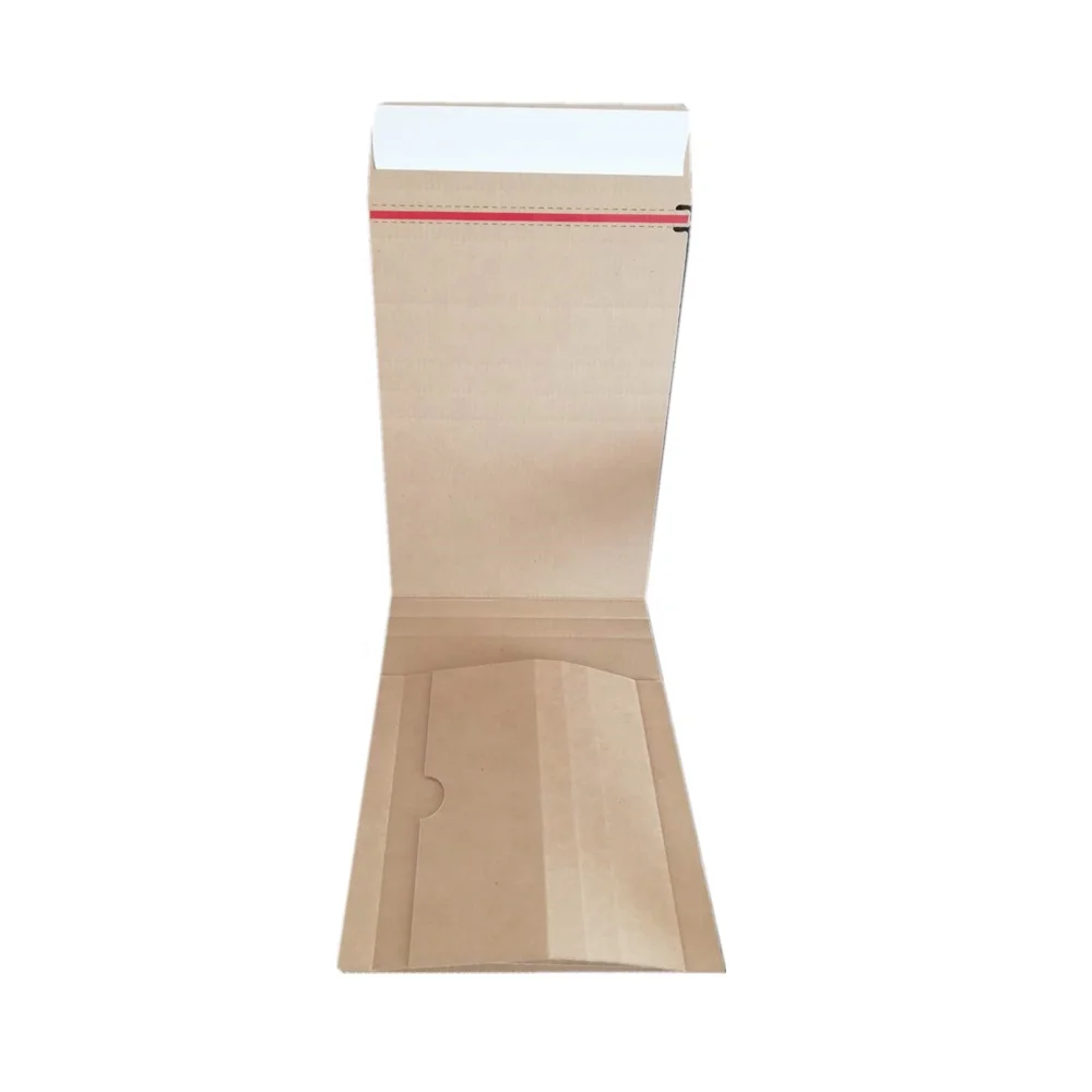 Custom CD book shipping boxes Easy-Fold Mailers Cardboard protecting Boxes