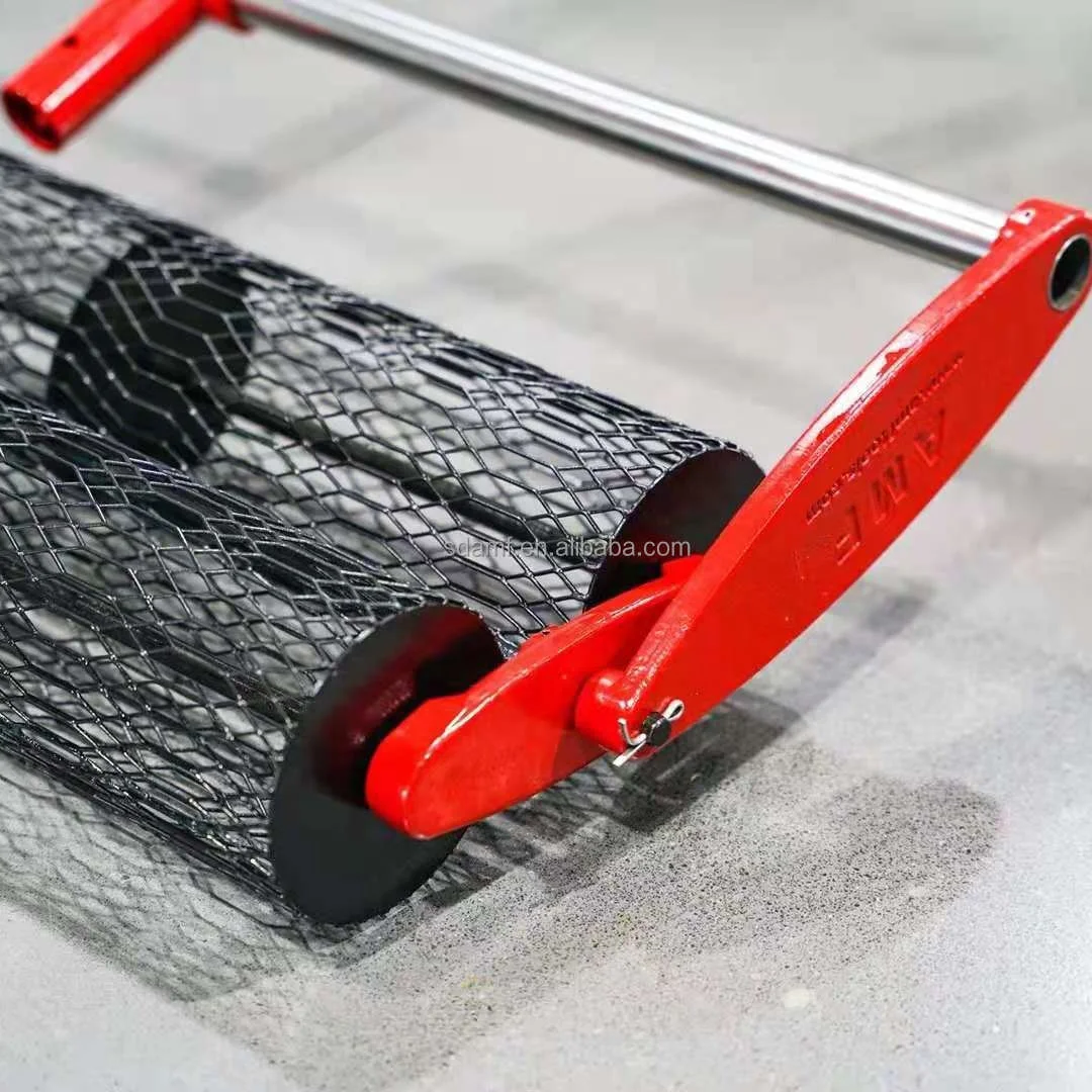 amf tools wholesale construction tools beton stempel walze roller stamp concrete rolling tamper